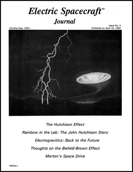 Electric Spacecraft Journal Issue #4