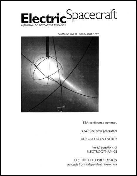 Electric Spacecraft Journal Issue #22