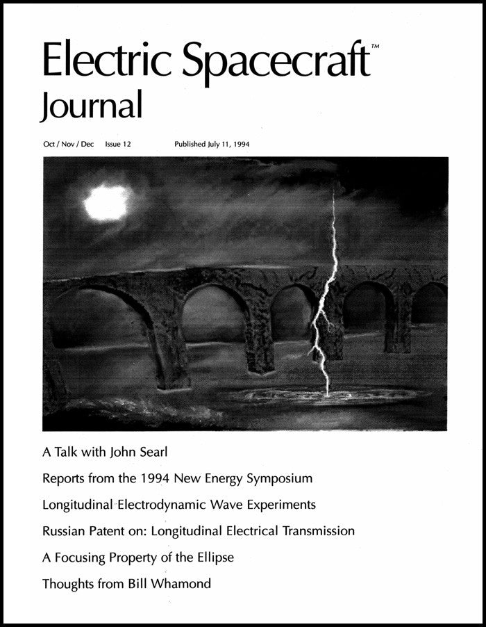 Electric Spacecraft Journal Issue #12